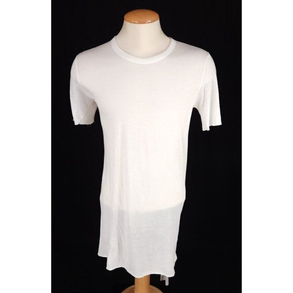 Rick Owens Basic SS T-Shirt M Mens Milk Phlegethon S/S 21 - Picture 2 of 13